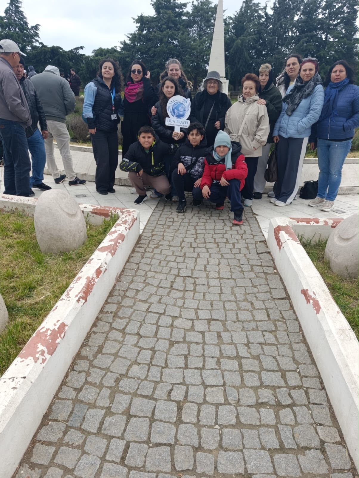 At the Çanakkale Martyrs' Memorial
